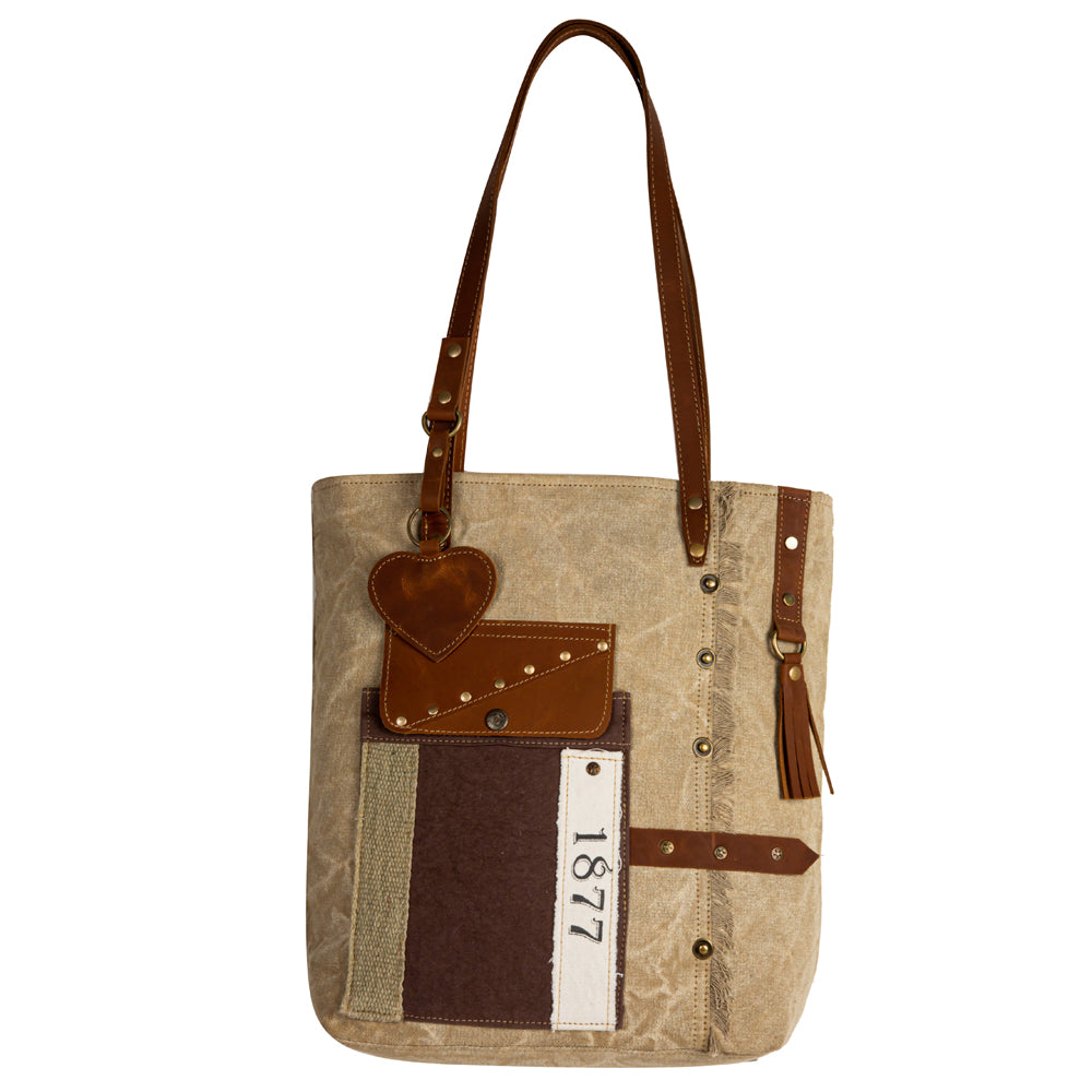 Yesteryear Vintage Style Tote Bag