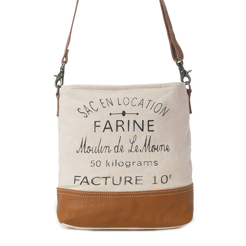 Farine Canvas Shoulder Bag