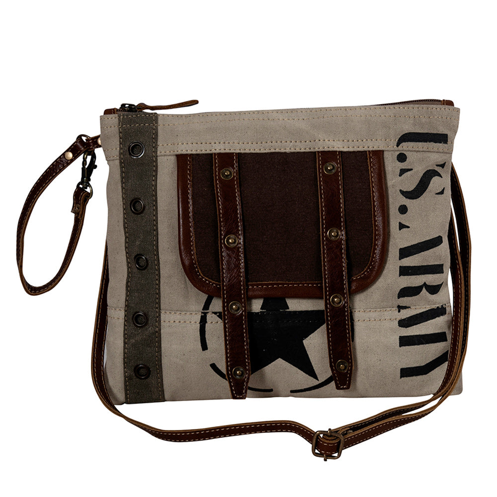 Army Motif Small & Crossbody Bag