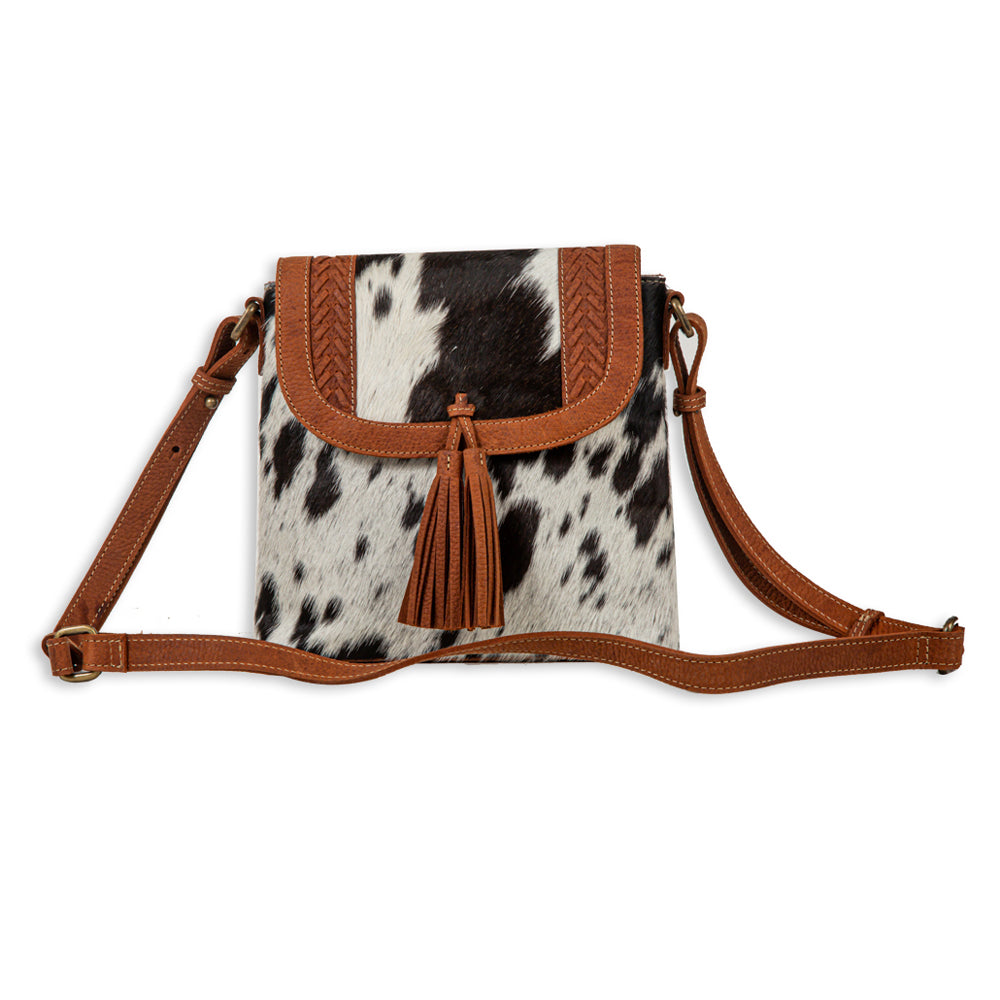 Westward Tassled Leather Hairon Bag