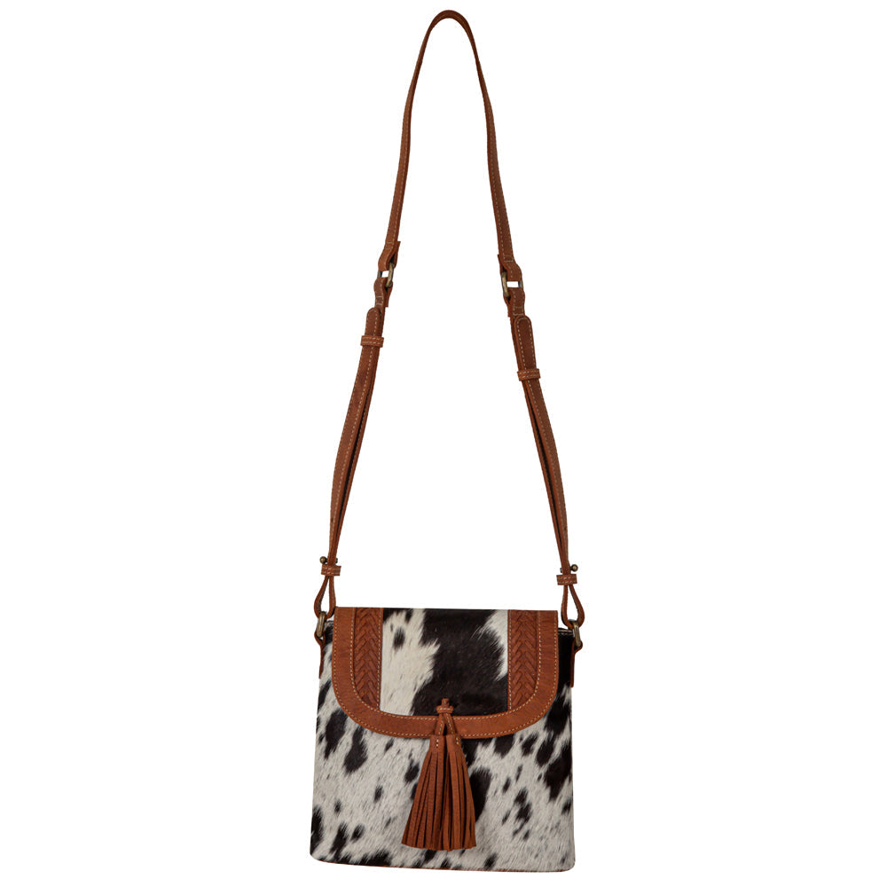 Westward Tassled Leather Hairon Bag