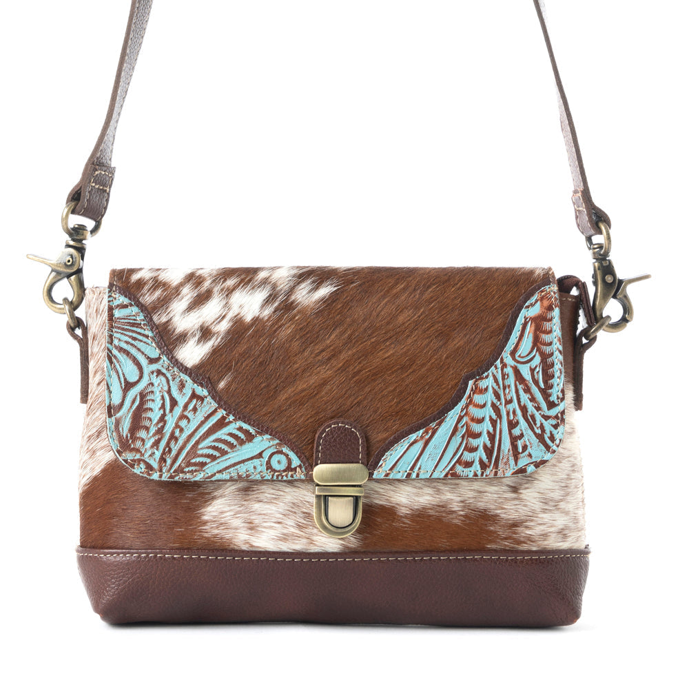 Ridge Morning Glory Leather  & Hairon Bag