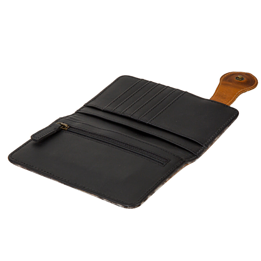 Palodan Hair-On Hide Compact Credit Card Holder