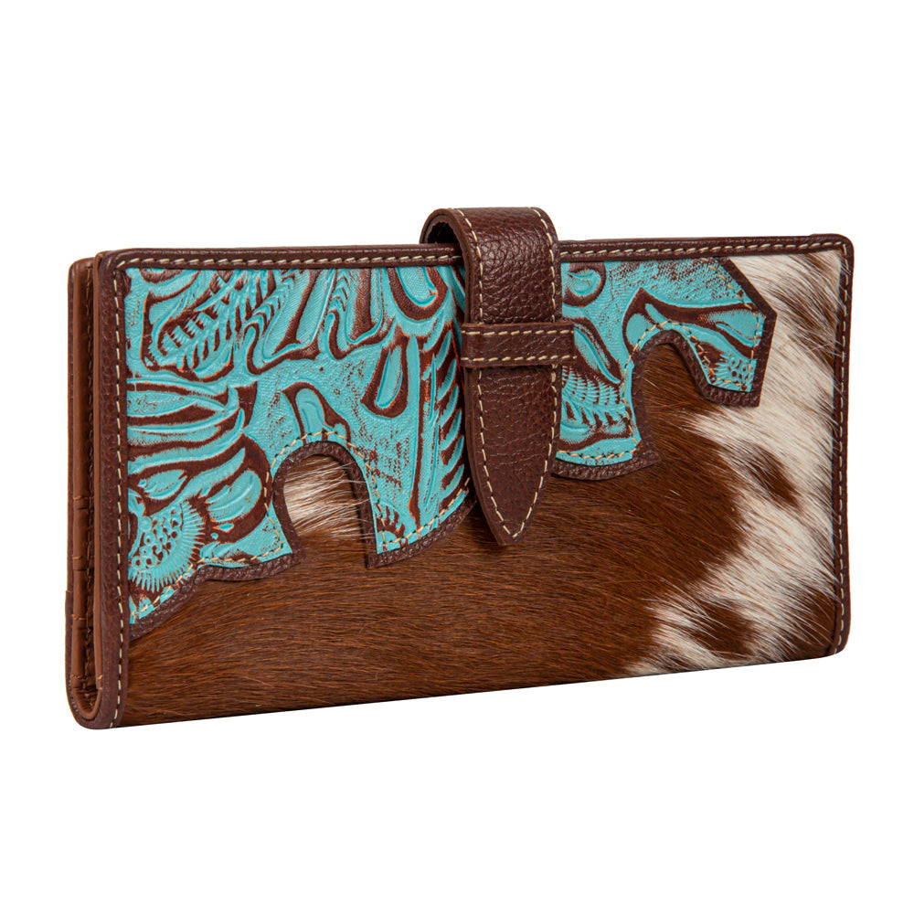 Ridge Morning Glory Accent Credit Card Holder