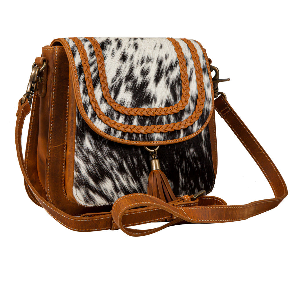 Samson Trails Leather & Hairon Bag