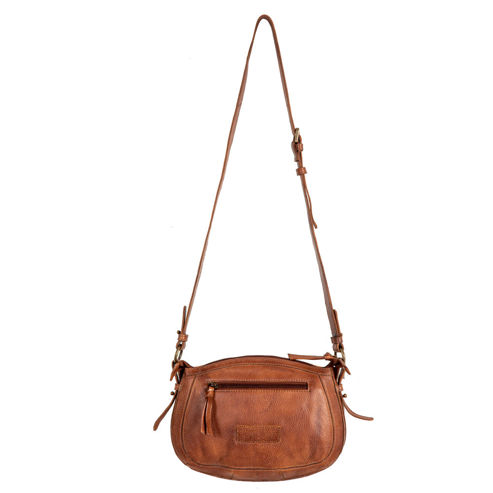 Lobeth Tassled Leather Hairon Bag