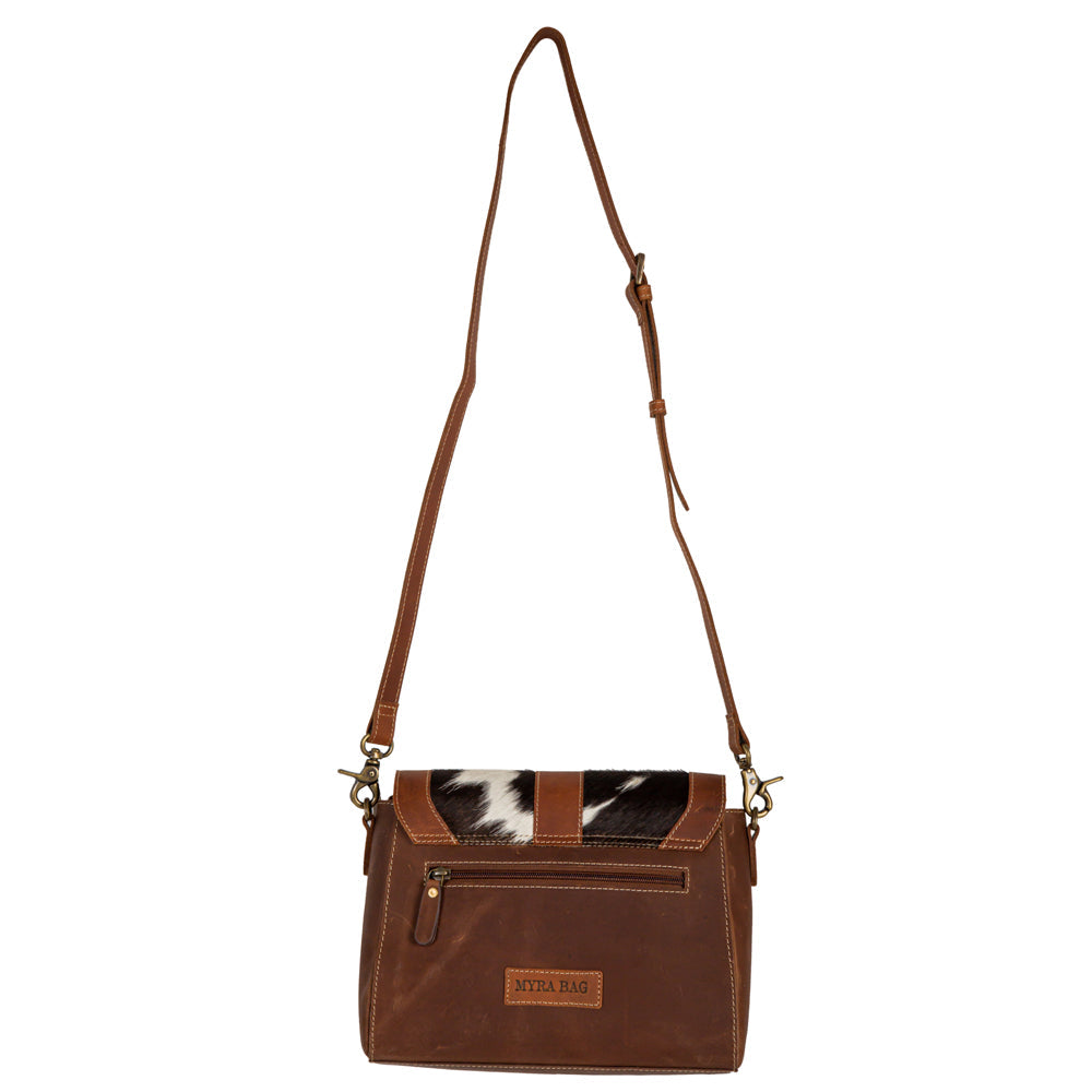 Steer Crest Falls Leather Hairon Bag