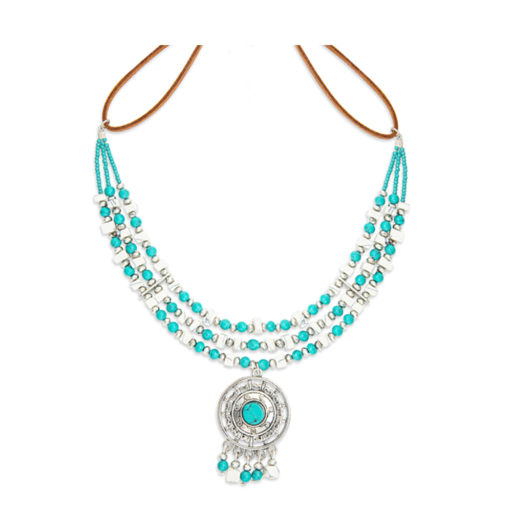 Song of the Southwest Layered Medallion Necklace