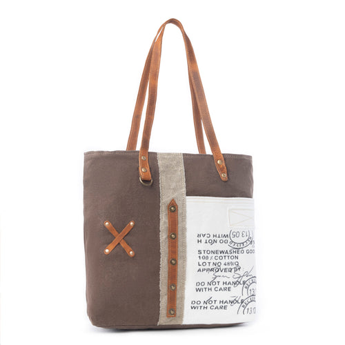 Graded Cotton Farmland Tote Bag