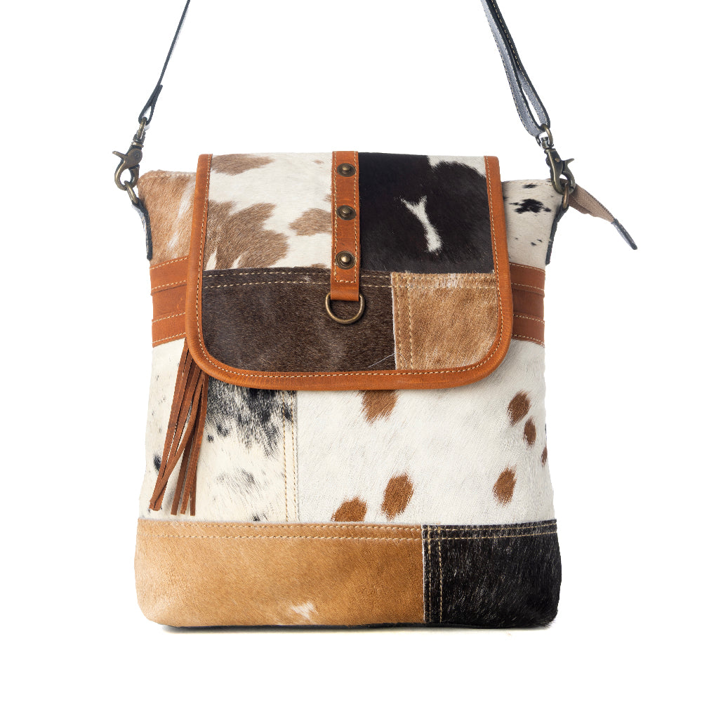 Tyler Ridge Leather Hairon Bag
