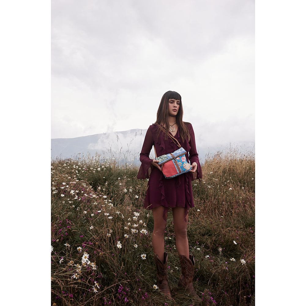 Floral Is Key Crossbody Bag