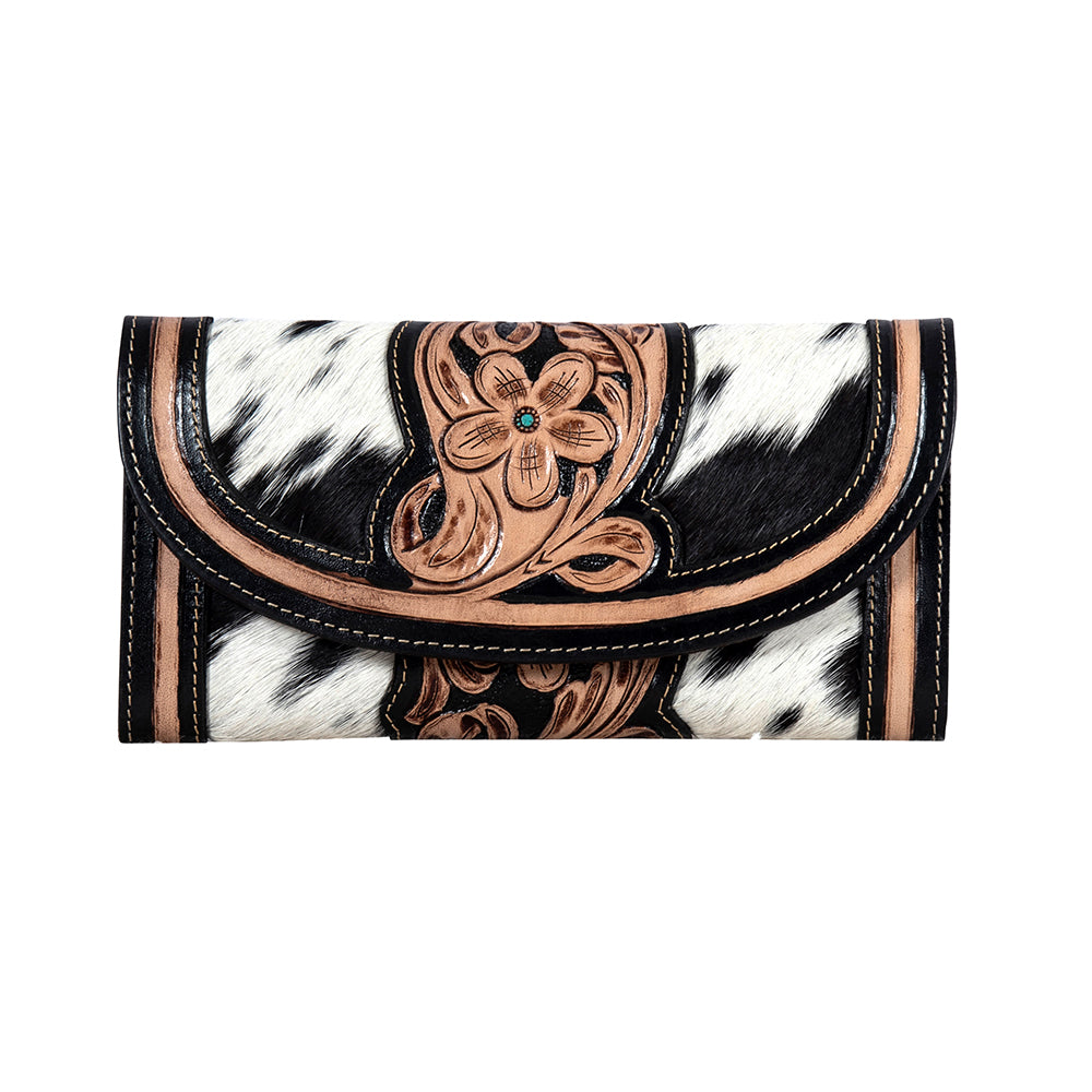 Barrington Hand-Tooled Clutch Wallet