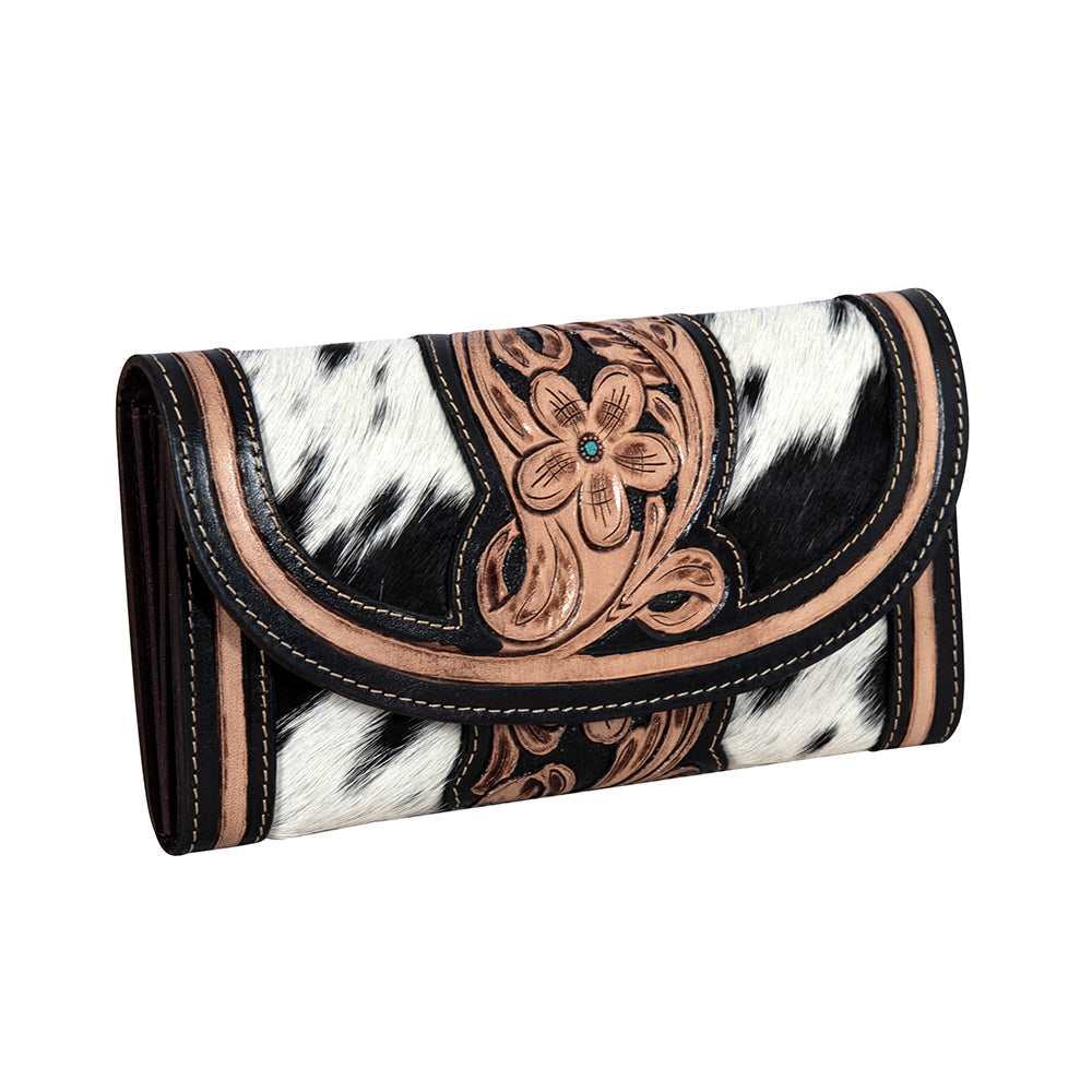 Barrington Hand-Tooled Clutch Wallet