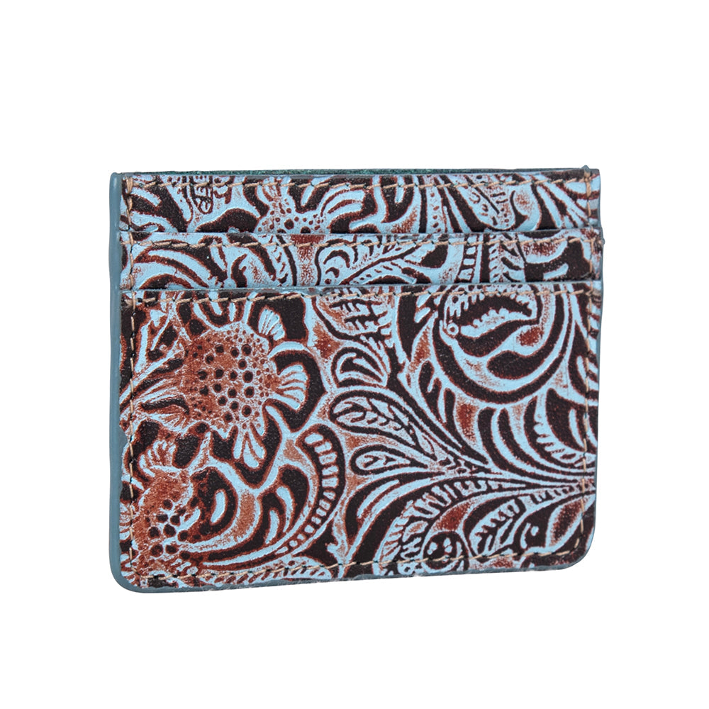 Delilah Creek Hand-tooled Credit Card Holder