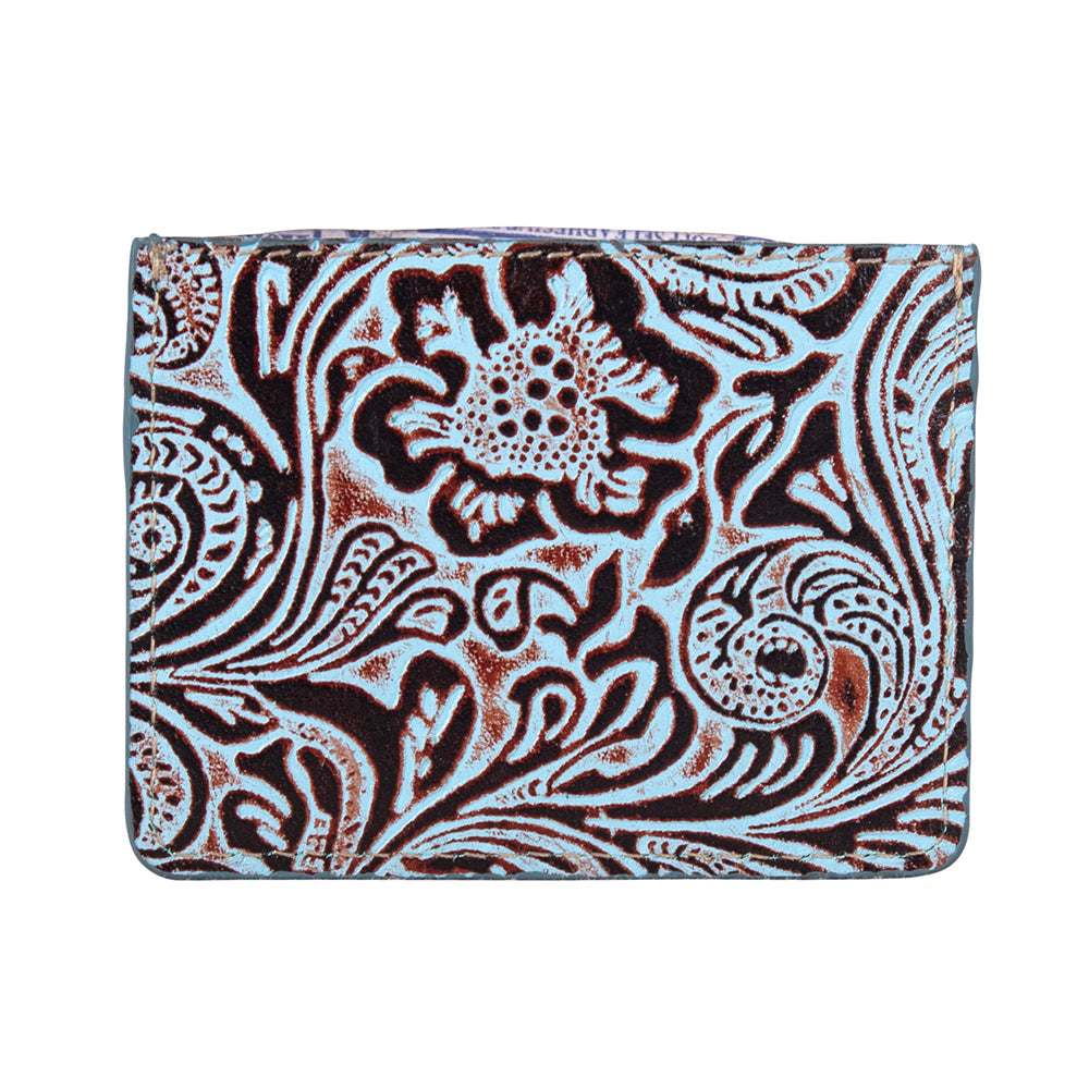 Delilah Creek Hand-tooled Credit Card Holder