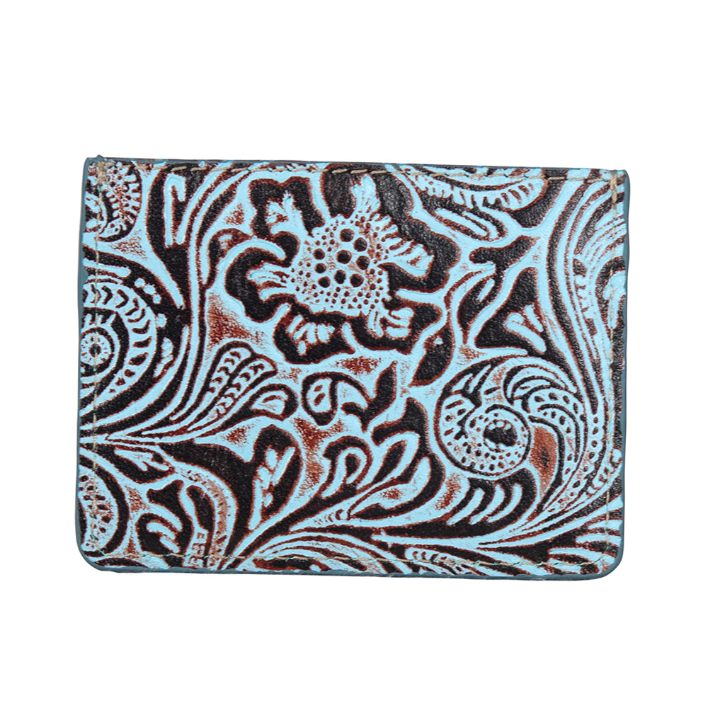 Delilah Creek Hand-tooled Credit Card Holder