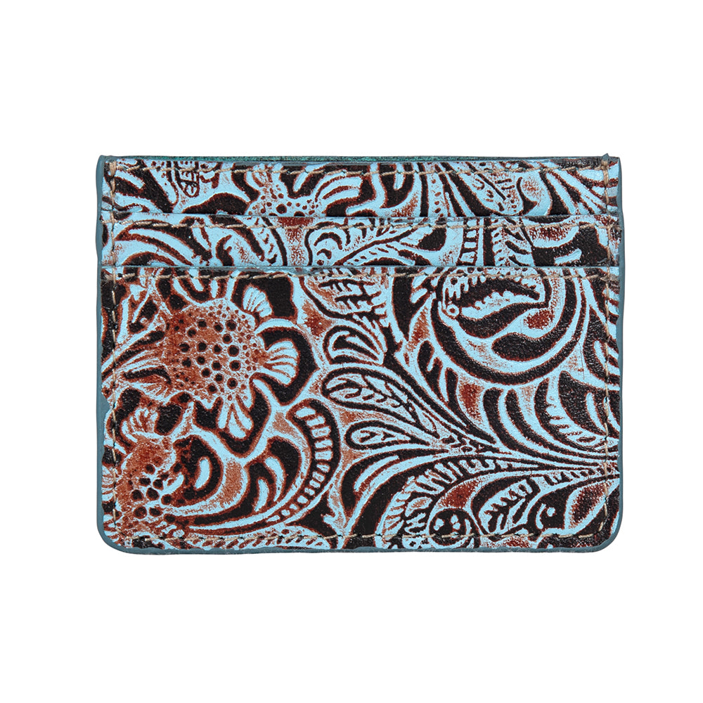 Delilah Creek Hand-tooled Credit Card Holder