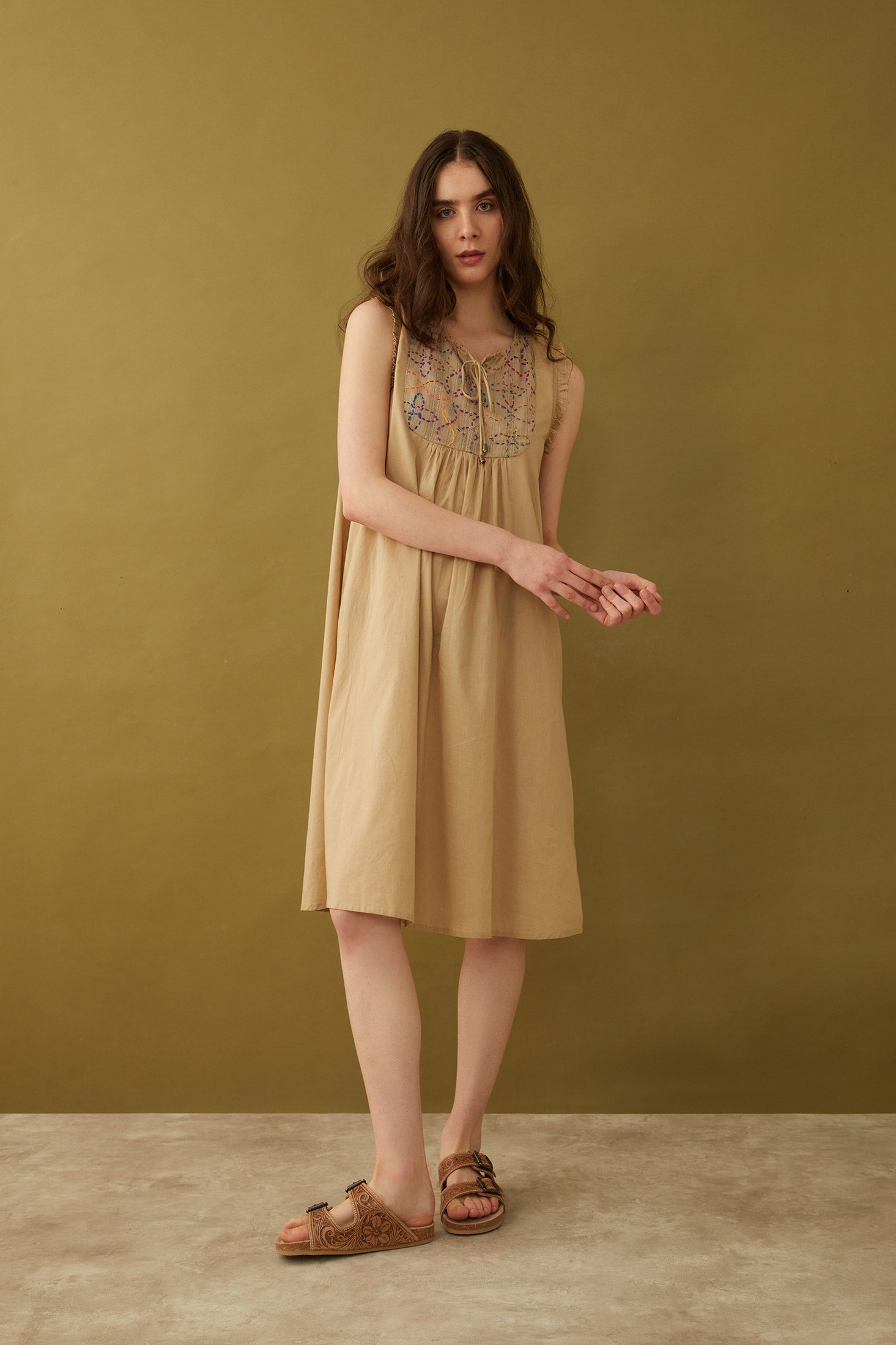 Carolynne Embroidered Dress