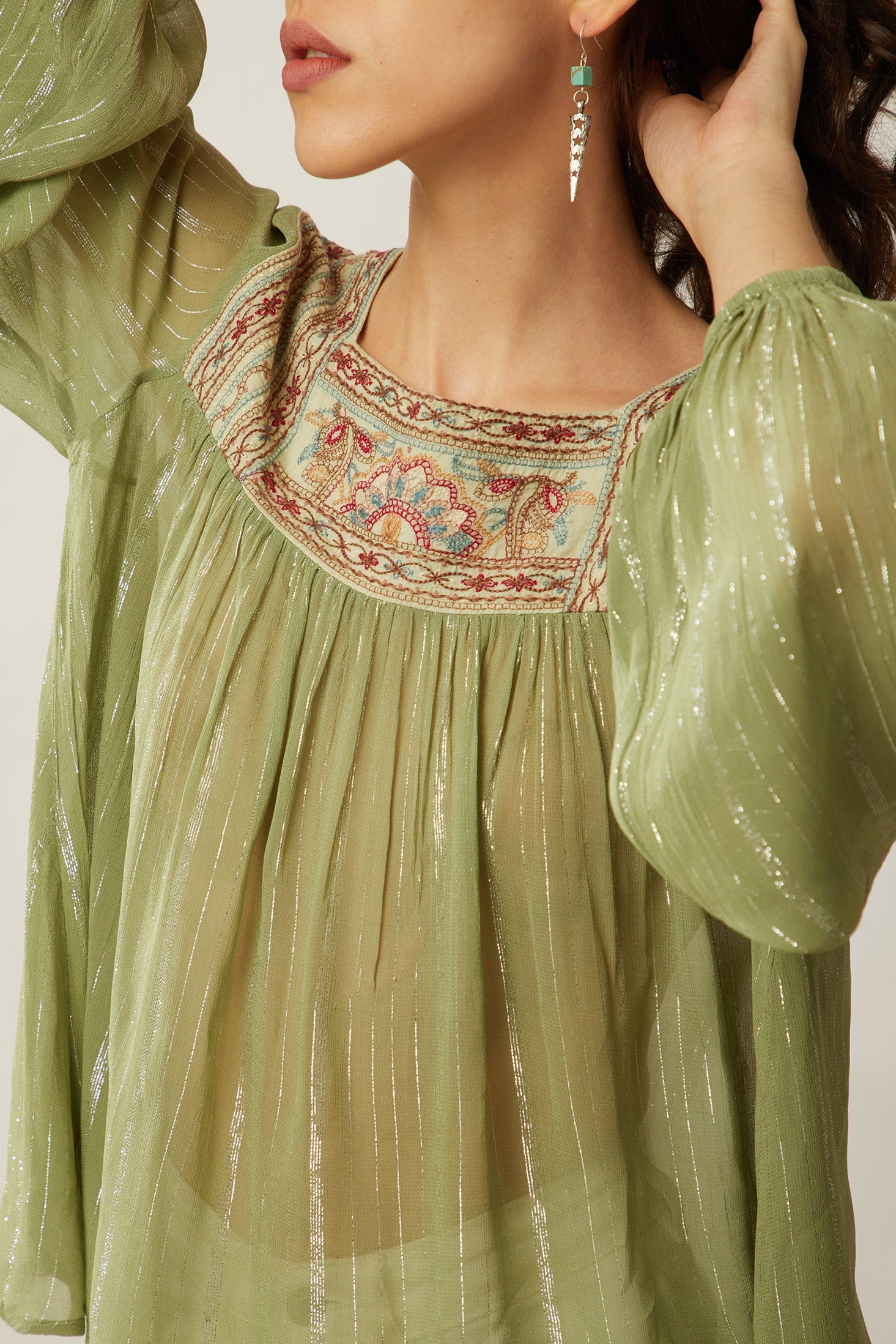 Tammilyn Embroidered Top