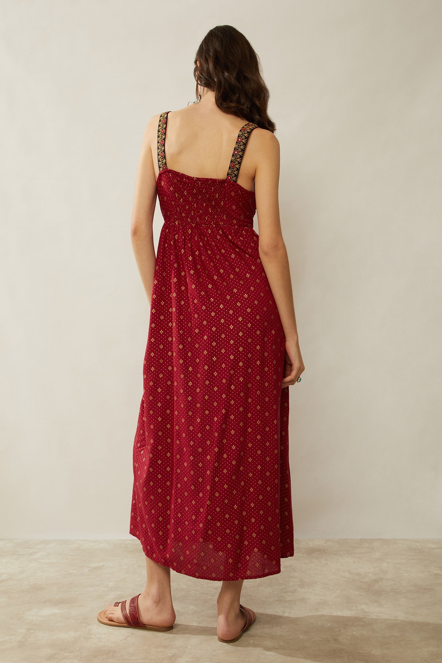 Bohera Gwendolyn Accented Border Dress