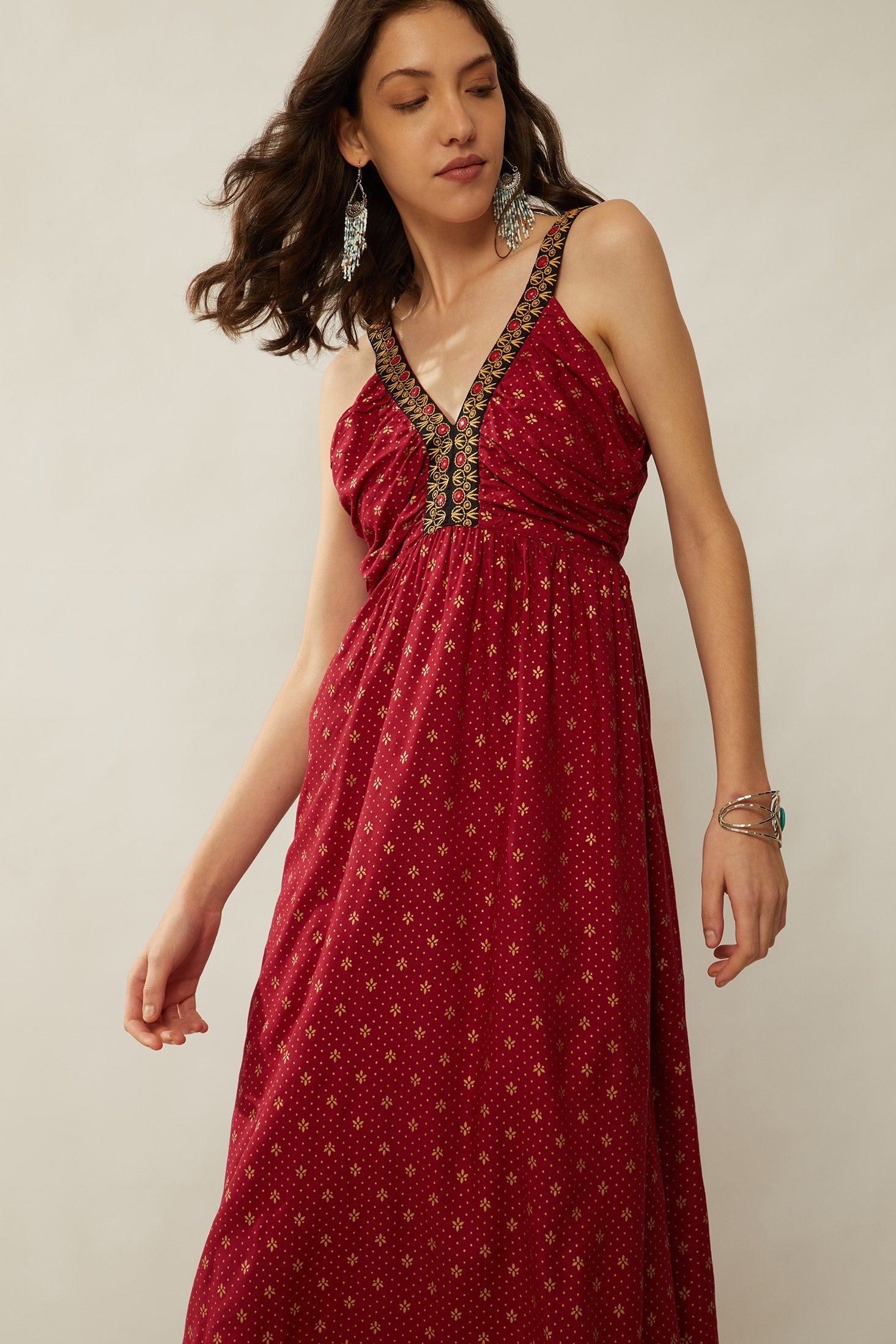 Bohera Gwendolyn Accented Border Dress