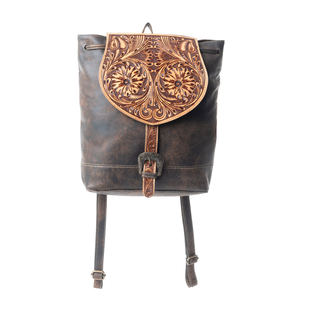 Rolling Plains Hand-tooled Bag