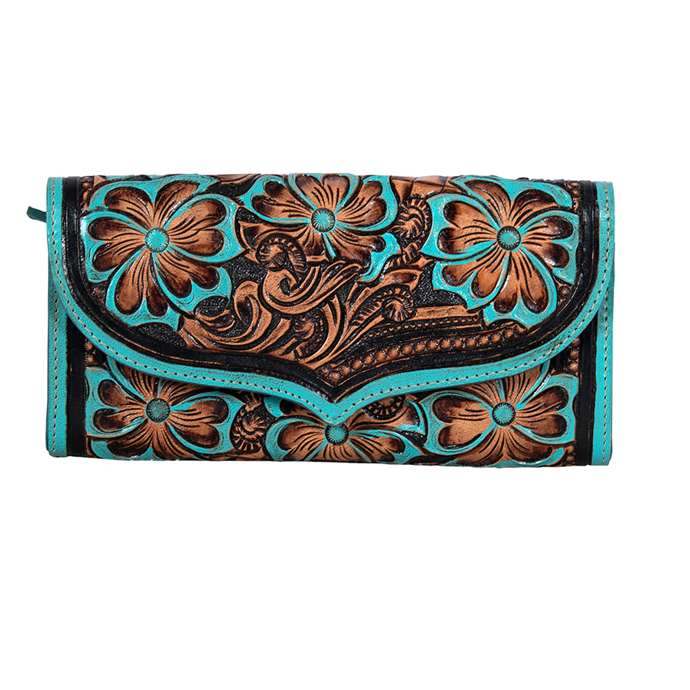 Flower Crest Ridge Wallet