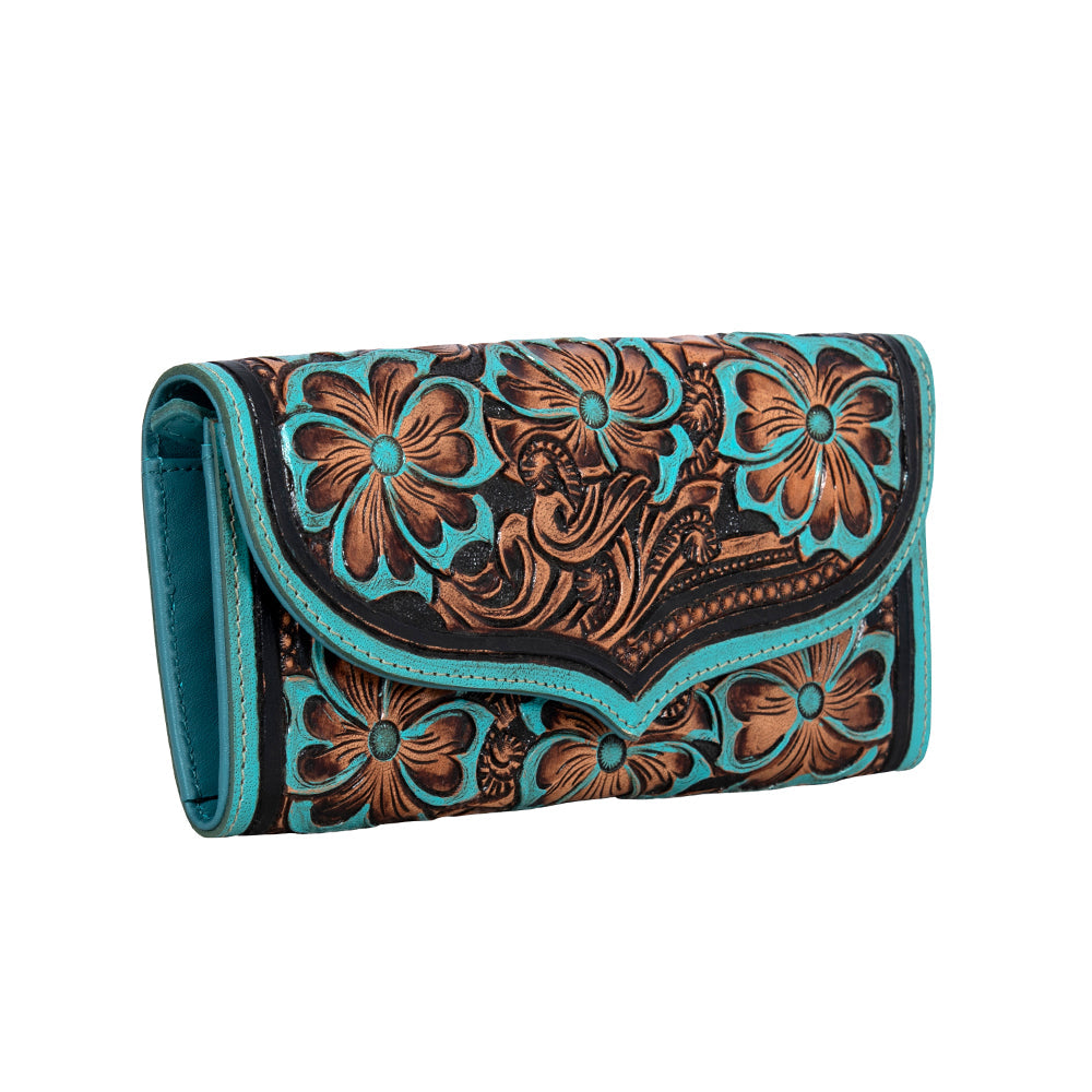 Flower Crest Ridge Wallet