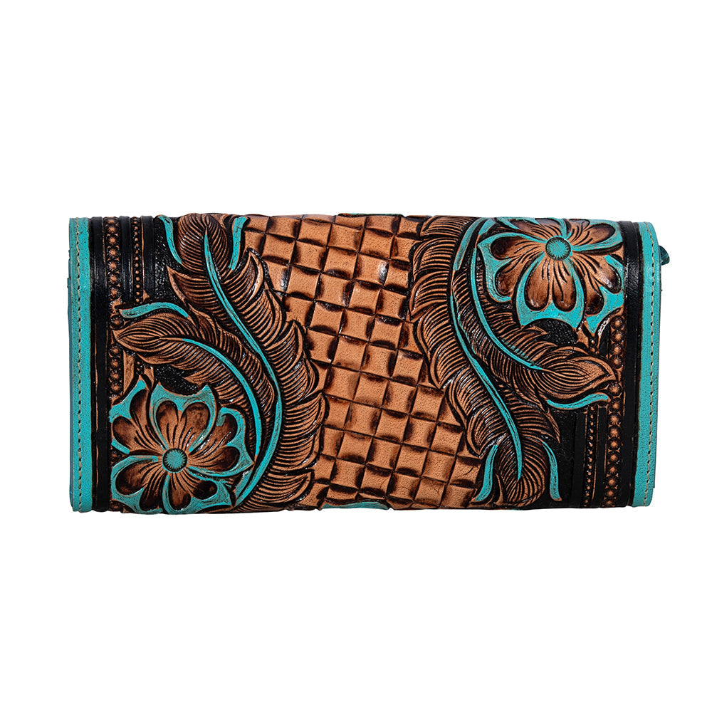 Flower Crest Ridge Wallet