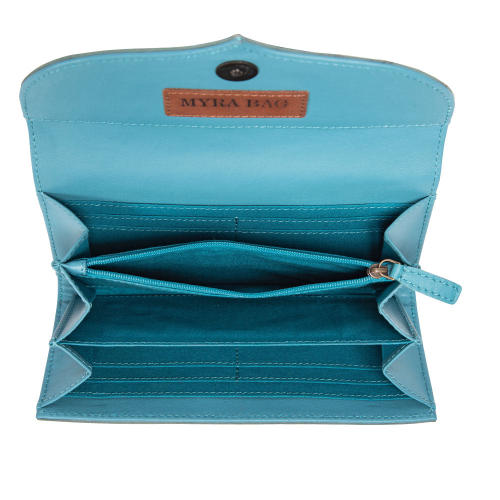 Flower Crest Ridge Wallet