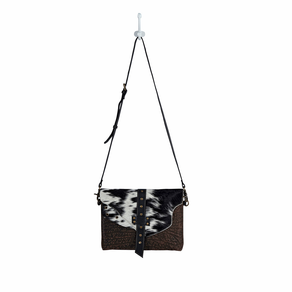 Cart Hill Mine Leather & Hairon Bag