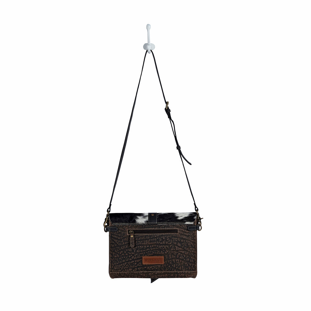 Cart Hill Mine Leather & Hairon Bag