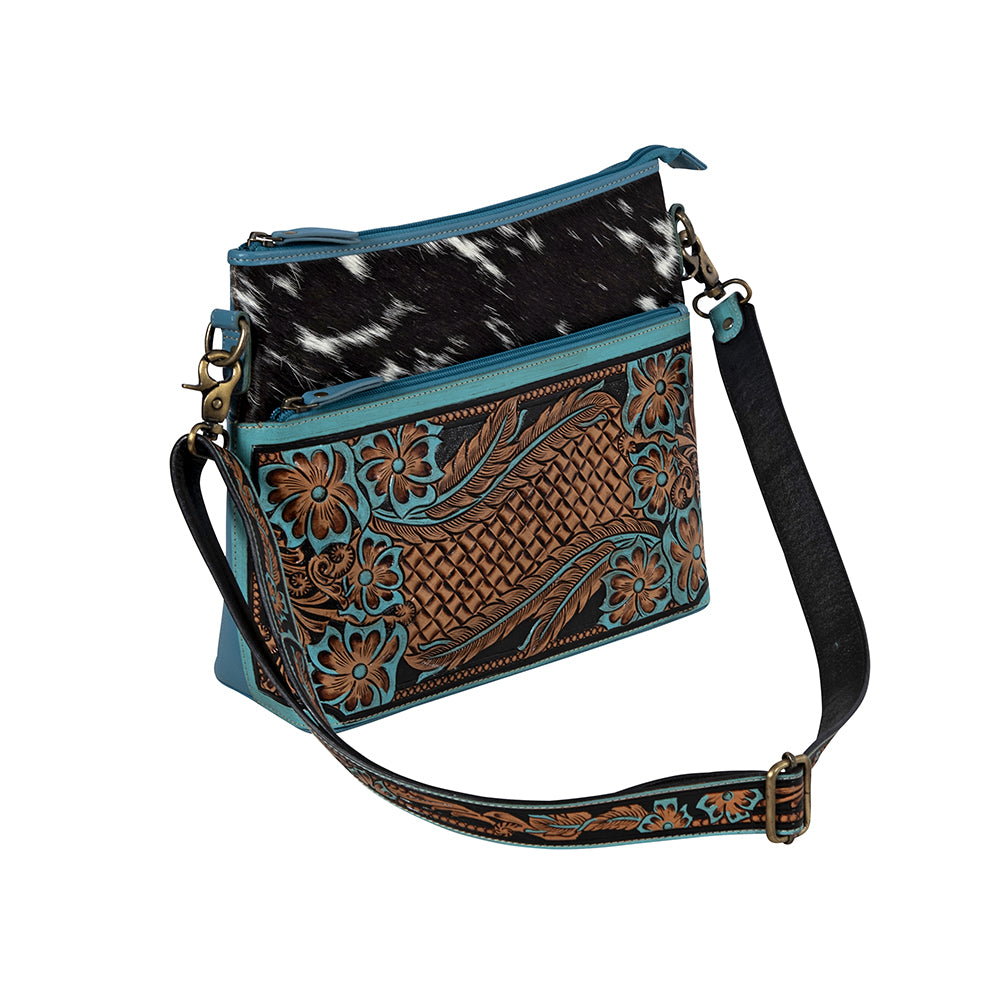 Tambrina Falls Leather & Hairon Bag