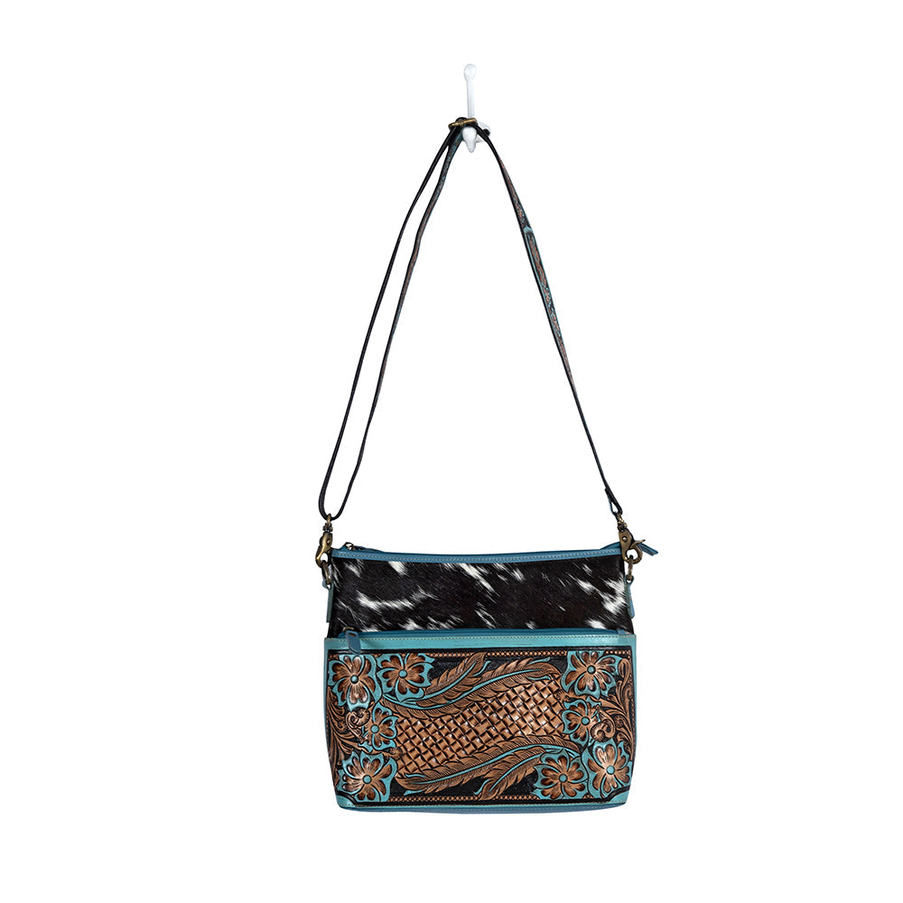 Tambrina Falls Leather & Hairon Bag