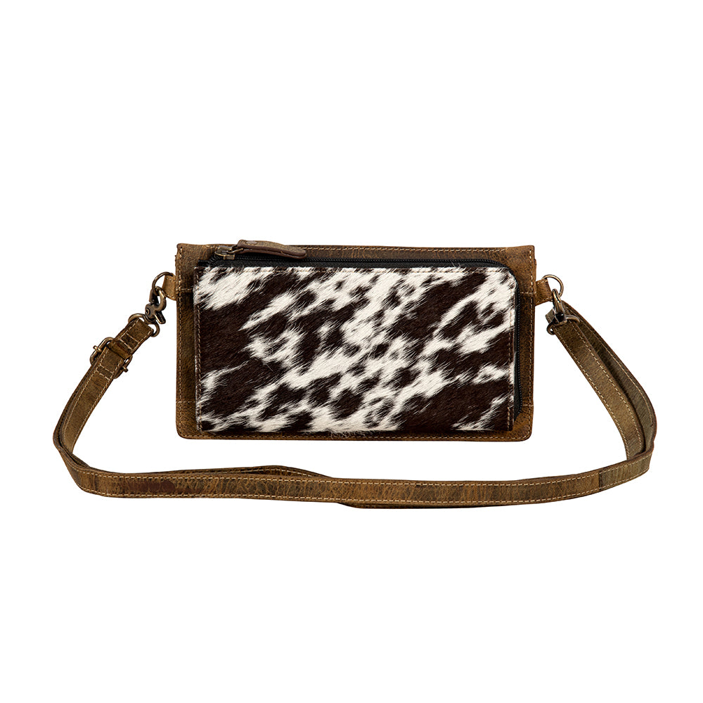Brazos Bluff Leather & Hairon Bag