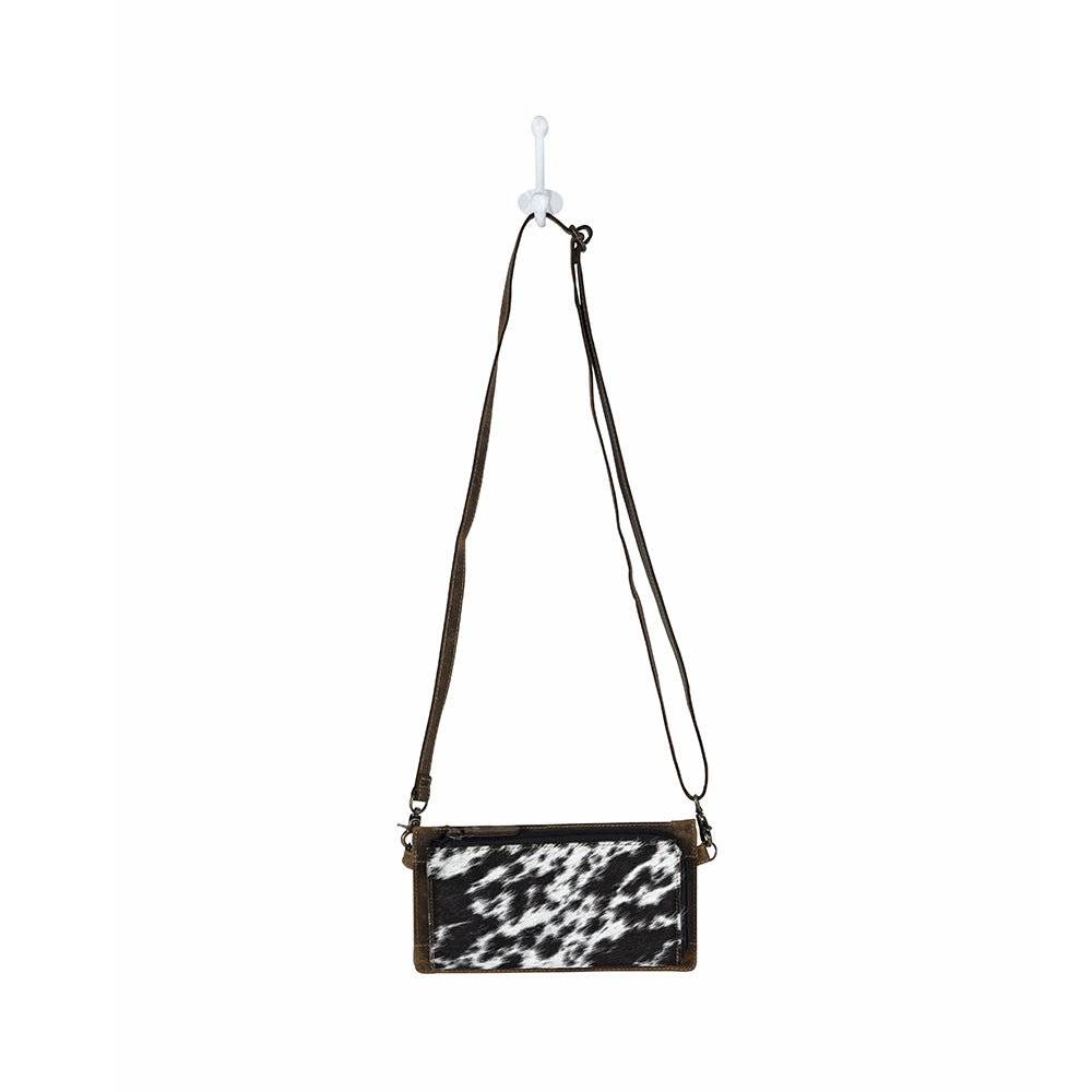 Brazos Bluff Leather & Hairon Bag