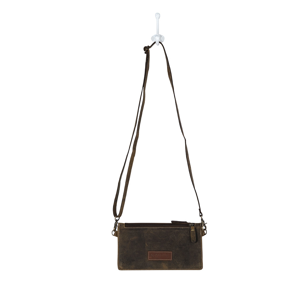 Brazos Bluff Leather & Hairon Bag