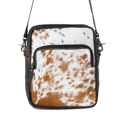 Silver Mine Leather & Hairon Bag