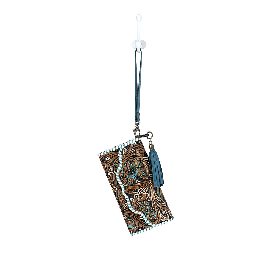 Dolly Trail Hand-Tooled Wallet