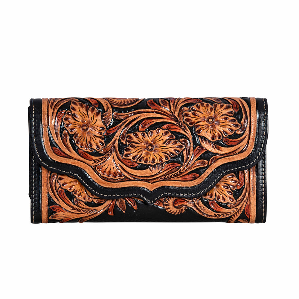 Dorado Ranch Hand-Tooled Wallet