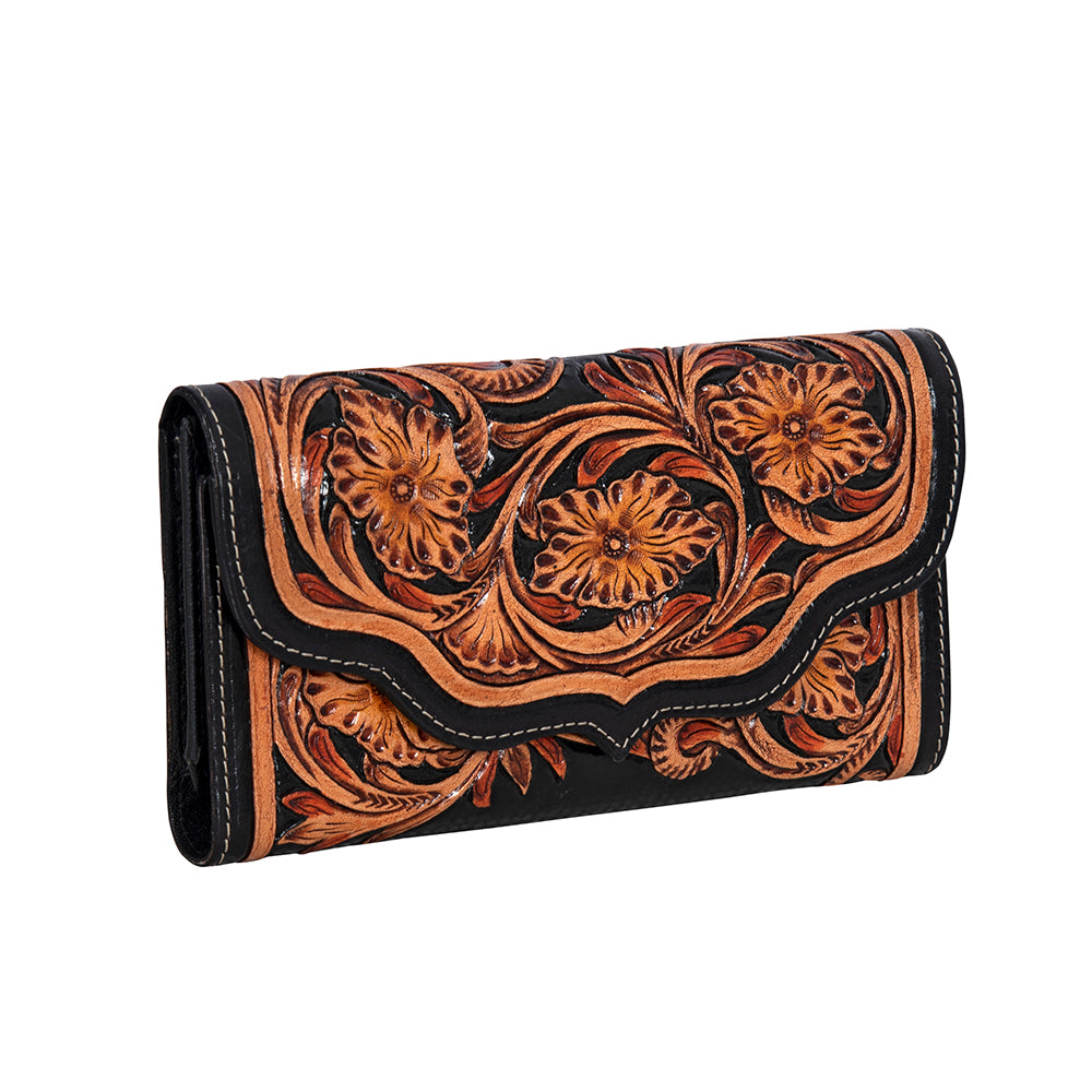 Dorado Ranch Hand-Tooled Wallet