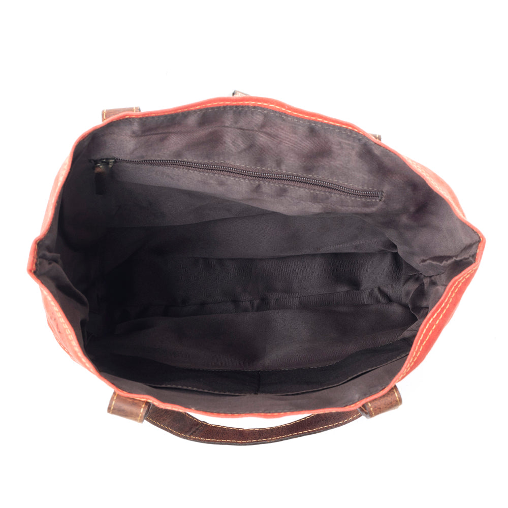 Graded Cotton Woven Canvas Tote Bag