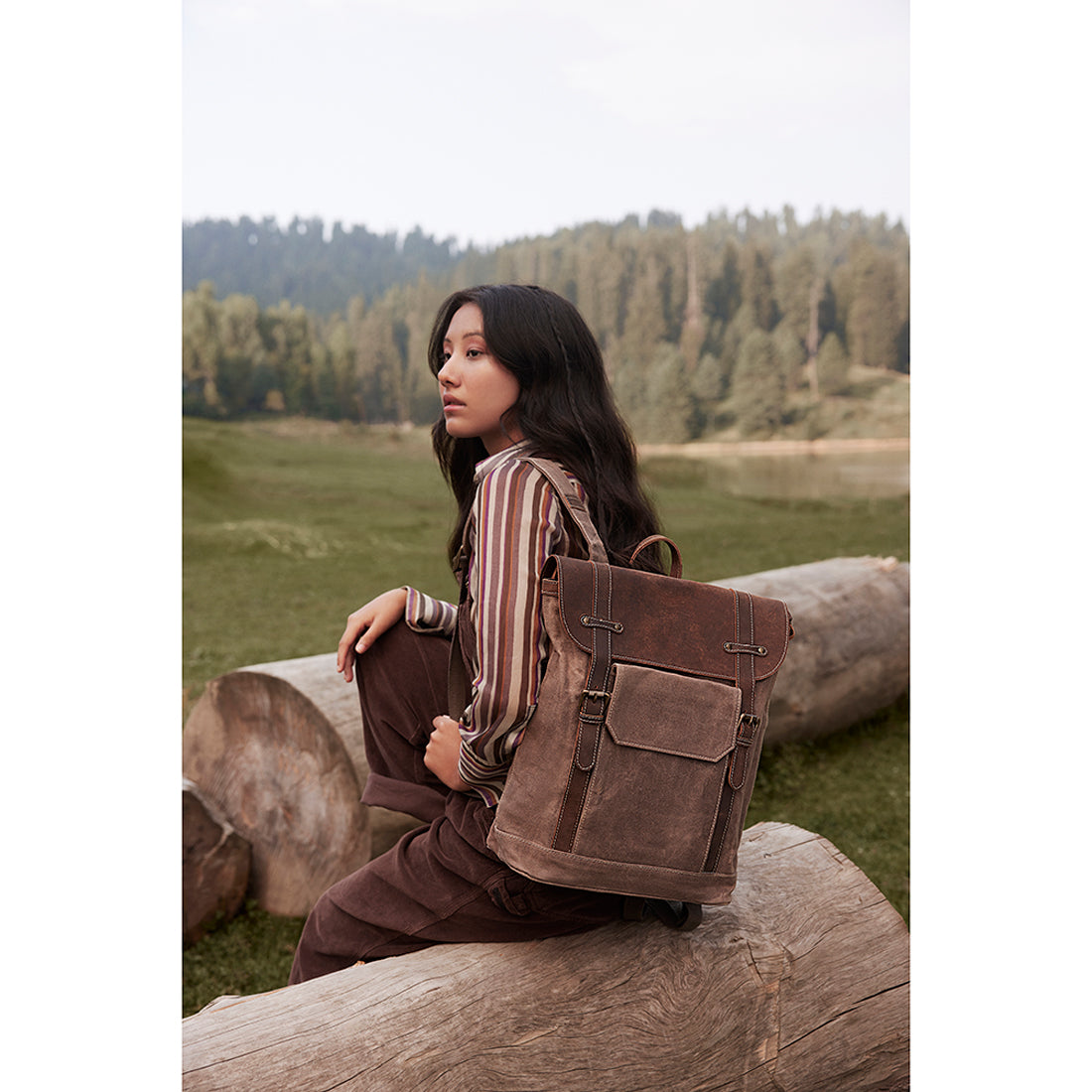 Railway Depot Backpack Bag