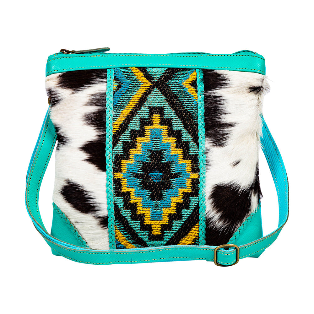 Tonga Ridge Crossbody Bag In Turquoise