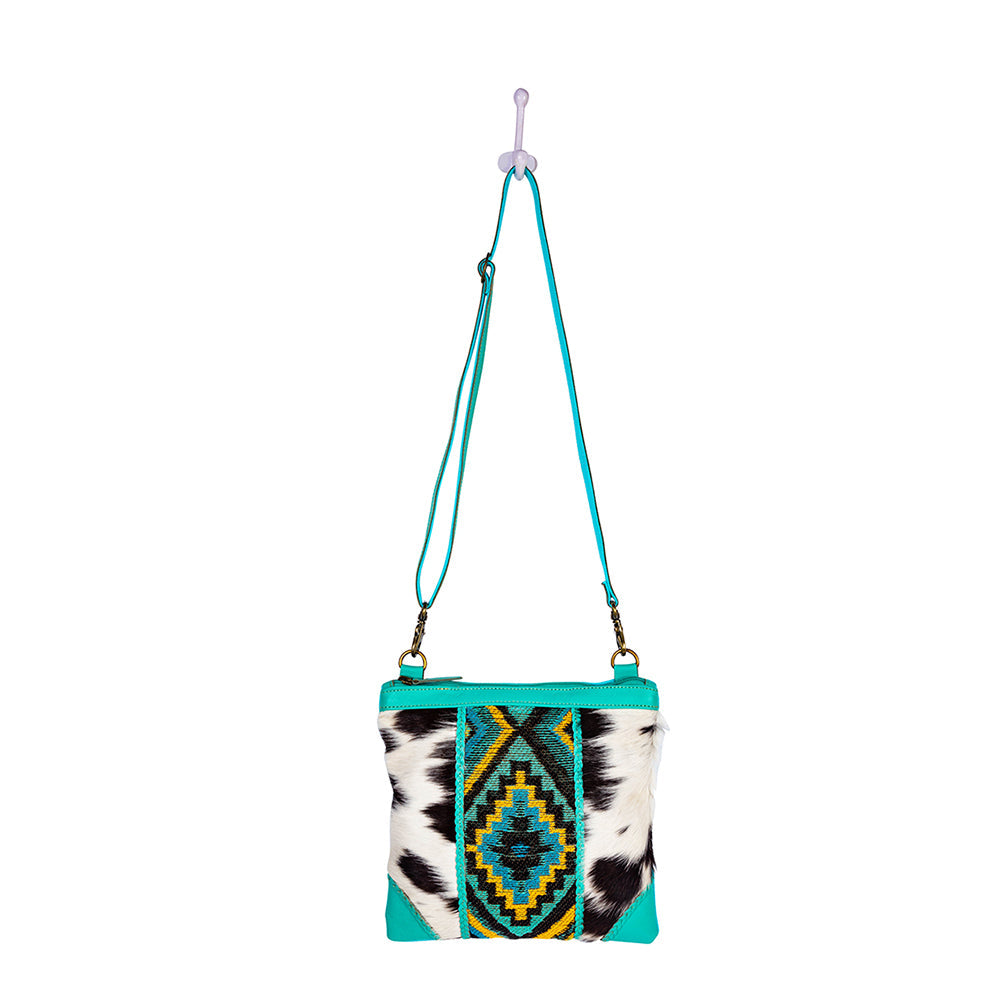 Tonga Ridge Crossbody Bag In Turquoise