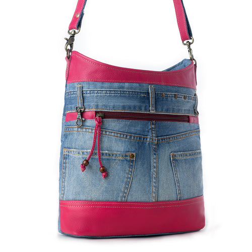 Charley's Denim Shoulder Bag
