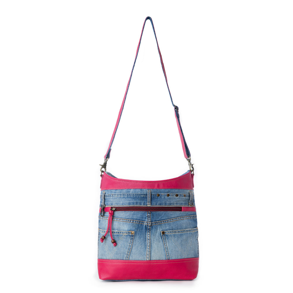 Charley's Denim Shoulder Bag