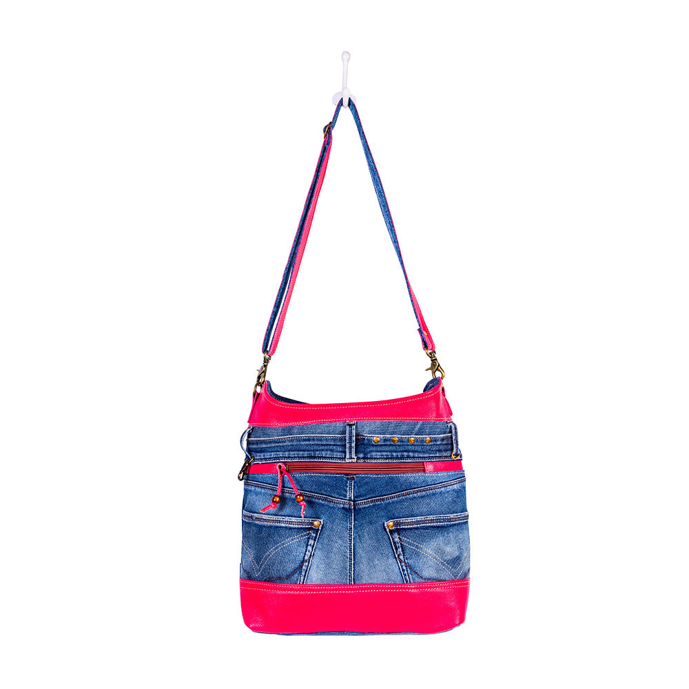 Charley's Denim Shoulder Bag