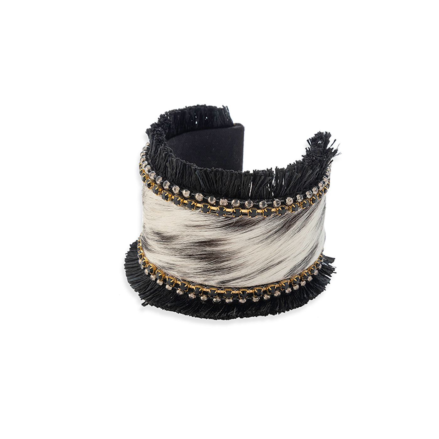 Coal Ridge Hair-on Hide Cuff Bracelet