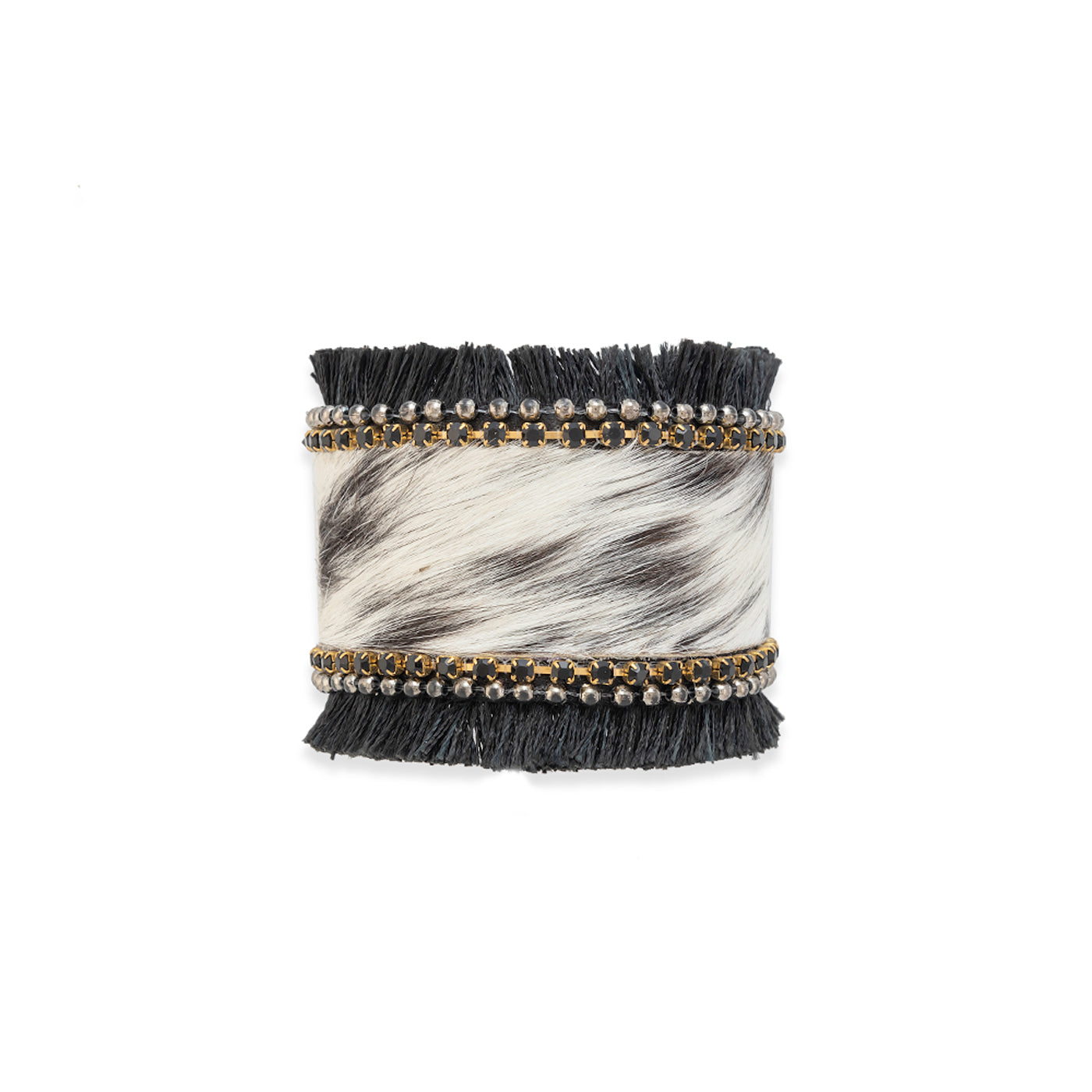 Coal Ridge Hair-on Hide Cuff Bracelet